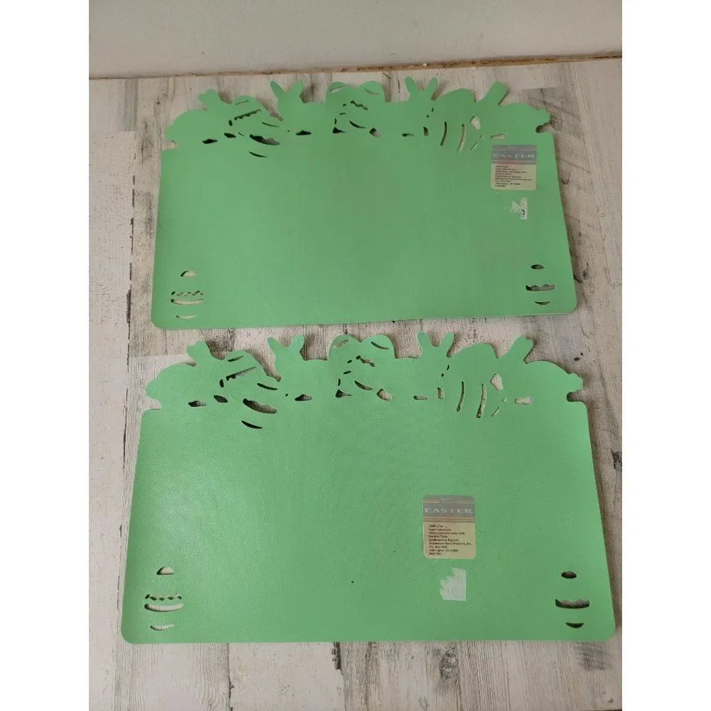 Green foam Easter placemat egg‎ set home decor